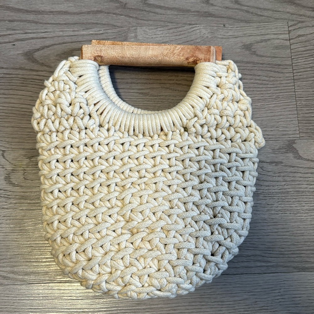 Target A New Day - White Crochet Clutch